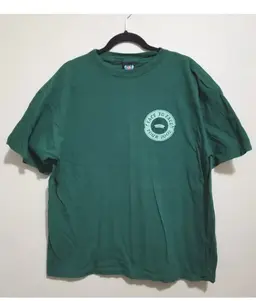 Vintage Elton John Billy Joel Face To Face Tour 2002 Green T Shirt XL