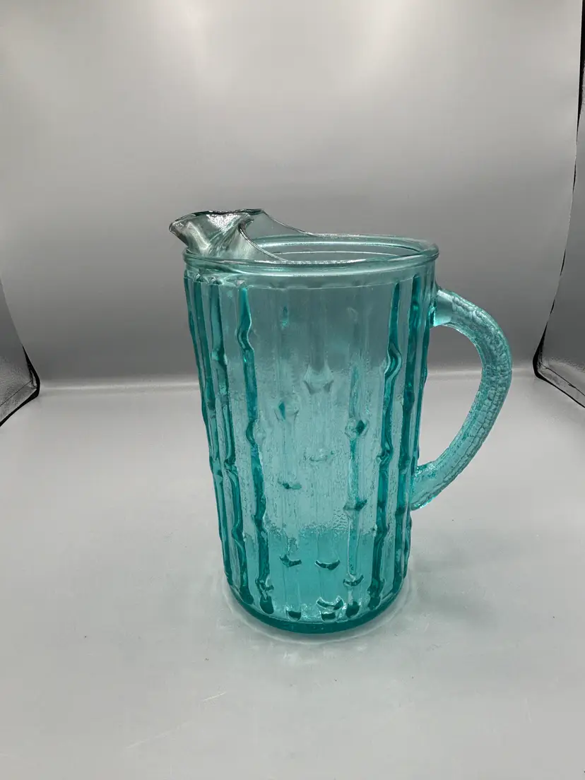 Vintage Anchor Hocking Tahiti Bamboo pitcher