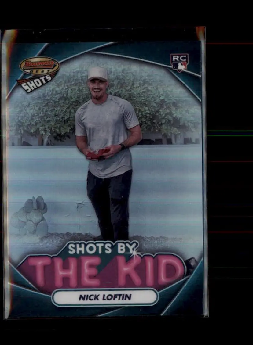2024 Bowman's Best #TK-10 Nick Loftin Shots by the Kid - (138) - Kansas City Royals