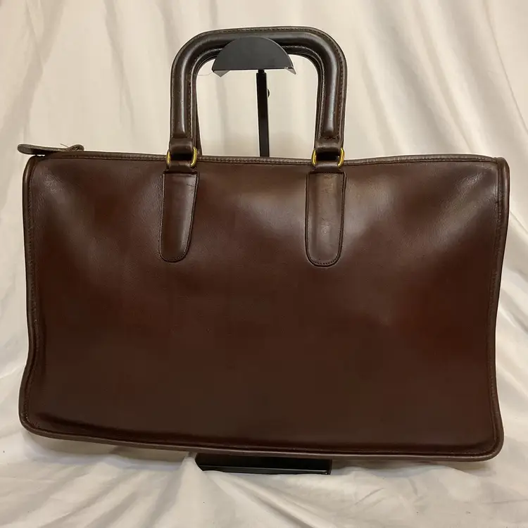 Vintage Coach NYC Large Portfolio Satchel 