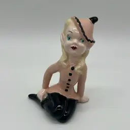 **Pick of the Week** Pixie Figurine Ceramic Light Pink | 3.5” (*read)