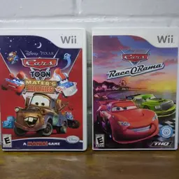 Lot Of 2 Wii Disney Cars Games Tested Working