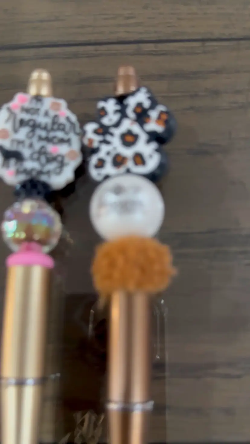 Two Handmade Dog Lover, Dog Mama Custom Pen Gift