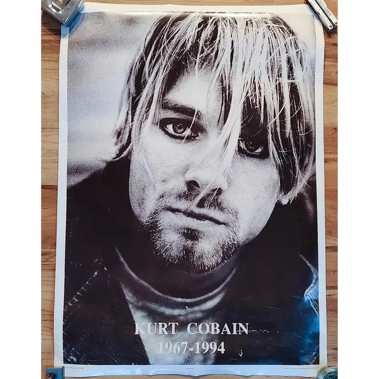 Kurt Cobain 1967-1994 Original UK Import Poster - 25" x 35" Nirvana