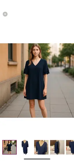 Navy Sam Edelman sheath dress with amazing statement sleeves. NWT