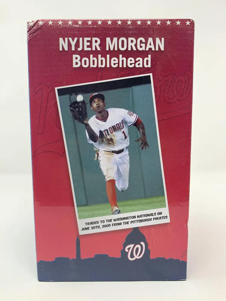 Nyjer Morgan Washington Nationals Collectible Bobblehead (New/2010)