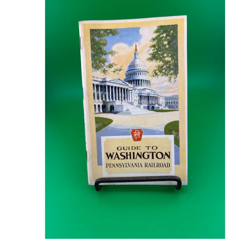 Vintage Pennsylvania Railroad Guide To Washington DC  Booklet 1938