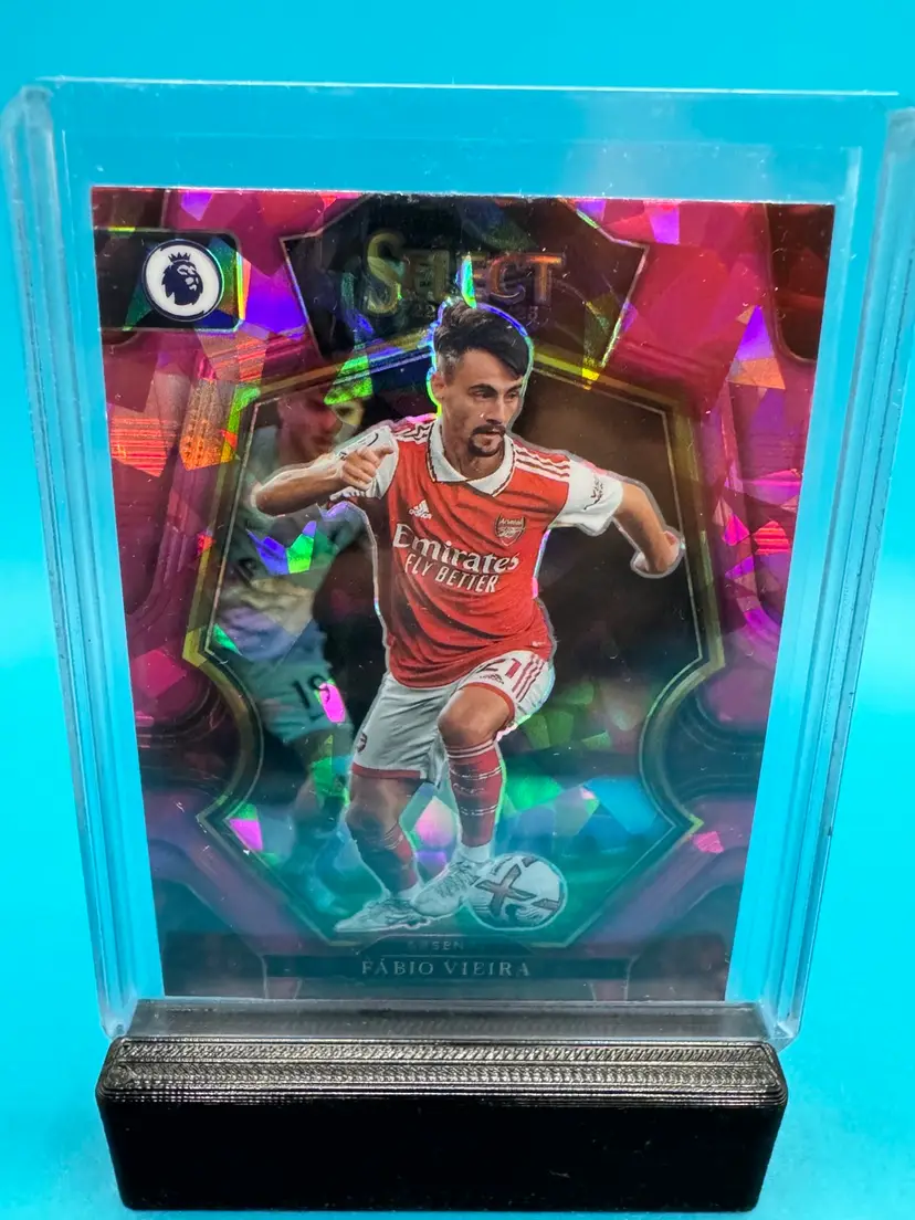Fabio Vieira Select Pink Ice Prizm Arsenal