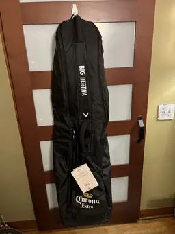 #02 Calloway Golf Travel Carrier Bag X Series Black Corona Extra.
