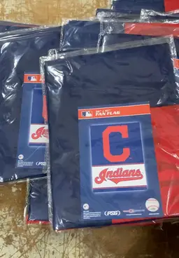 MLB Cleveland Indians Fan Flags Qty 18 36"x47"