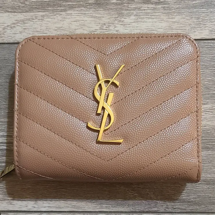 YSL Cassandra Compact Wallet
