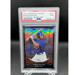 2013 Byron Buxton Bowman Black Refractor 