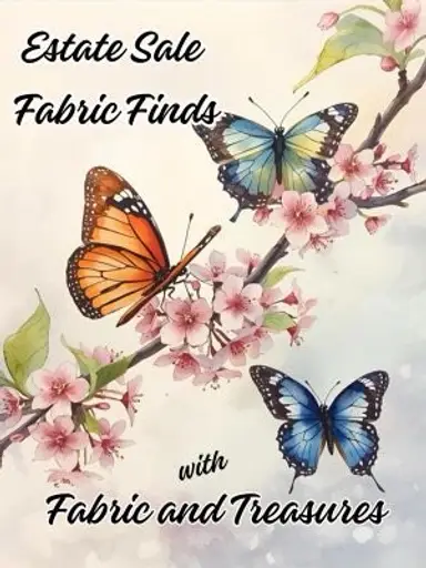 Amazing Estate Sale Find - Asian Fabrics