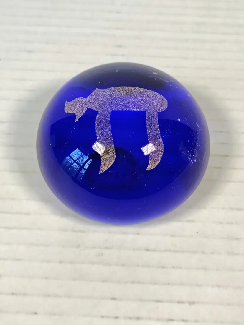 Murano Cobalt Paperweight
