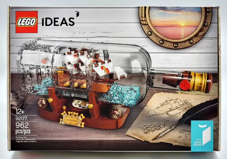 LEGO Ideas: Ship in a Bottle 92177, sealed set
