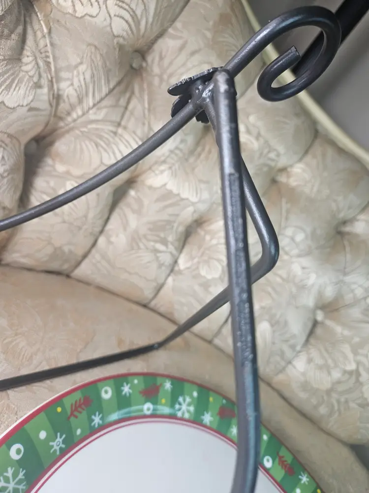 Longaberger "Bluster the Snowman" Holiday Platter and holder