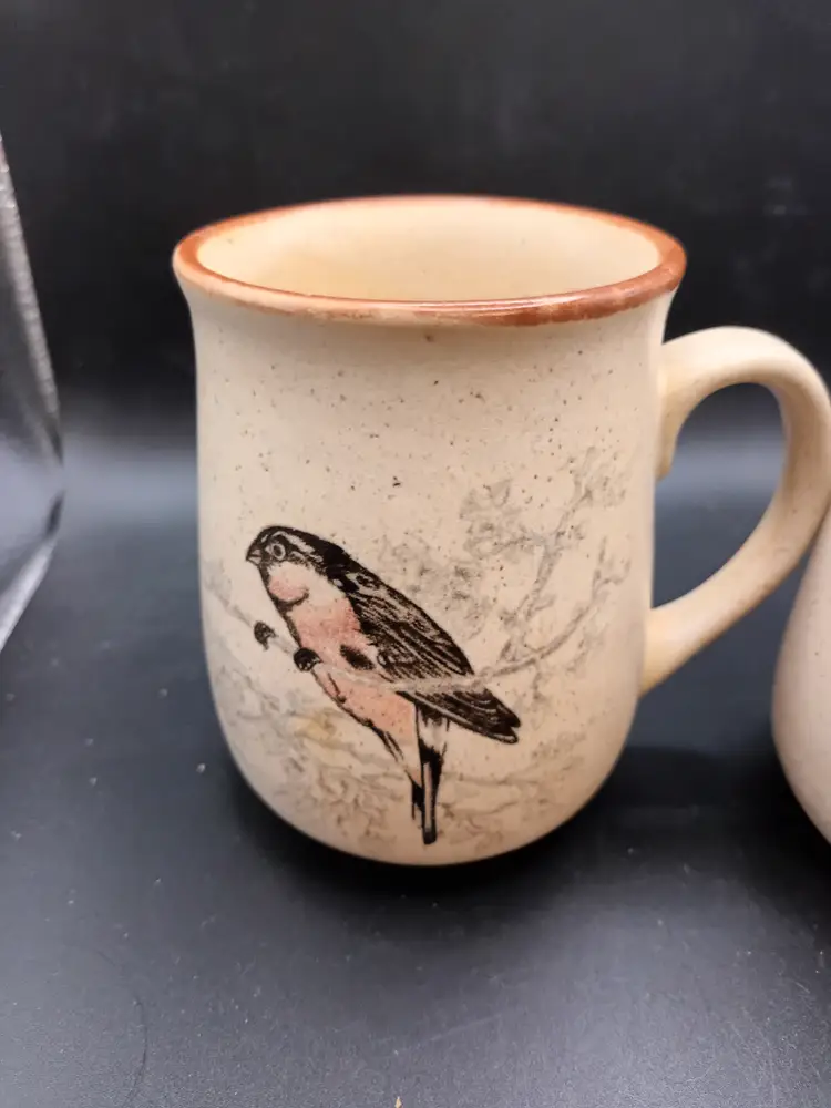 Vintage Northerncraft Stonewear Mugs Set of 2
