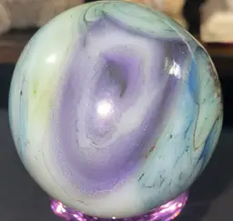 Andy Davis 2" Slag Glass Marble