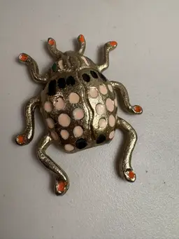 Metal Scarab Wall Hanging