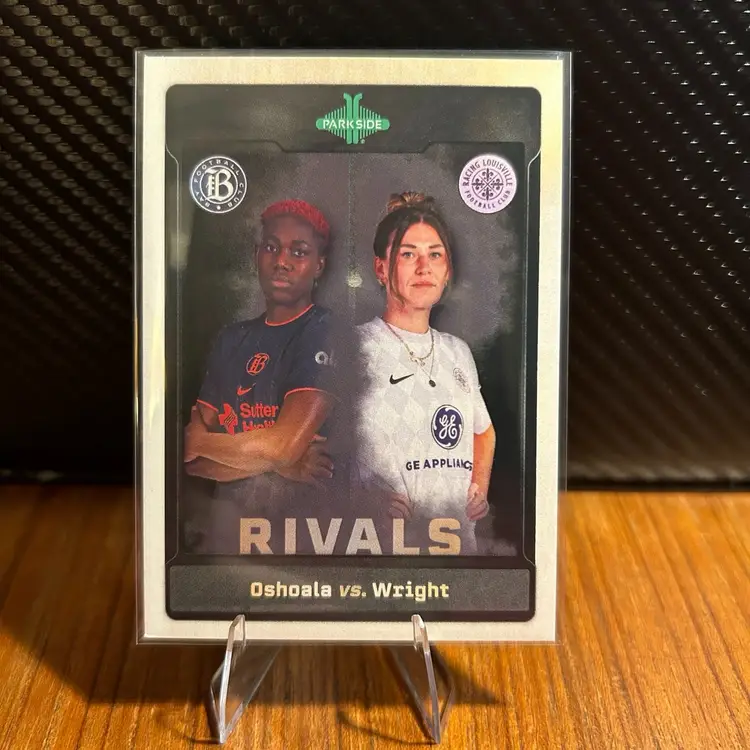 Asisat Oshoala x Arin Wright 2025 Parkside NWSL Volume 1 Rivals Insert