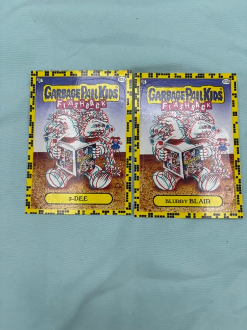 Garbage Pail Kids Flashback 3-Dee/Blurry Blair 63a/63b 2011 Topps..1C-11