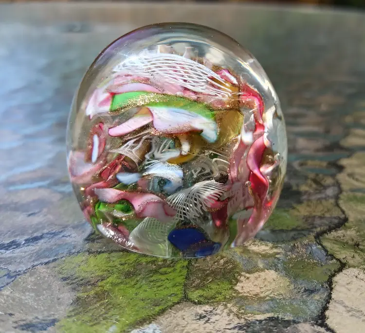 Oh What a Beautiful Scramble Paperweight!