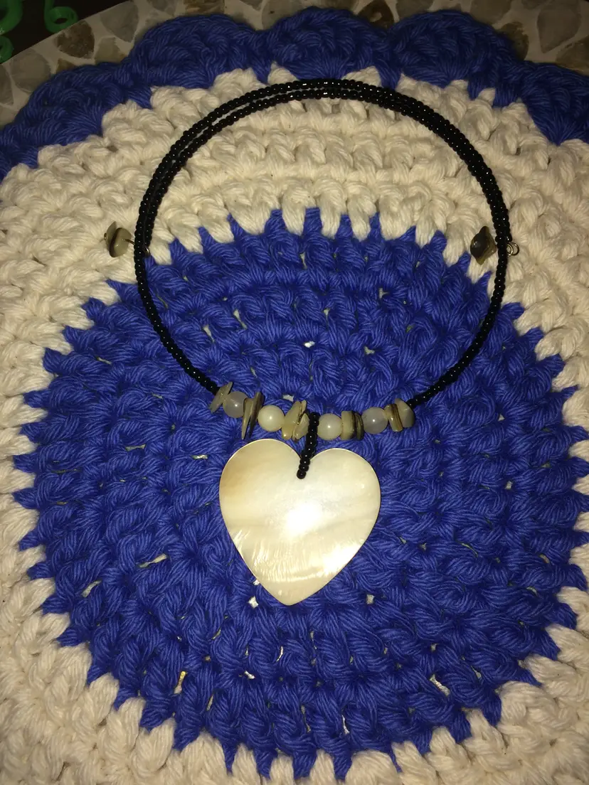 MOP and Seed Bead Necklace