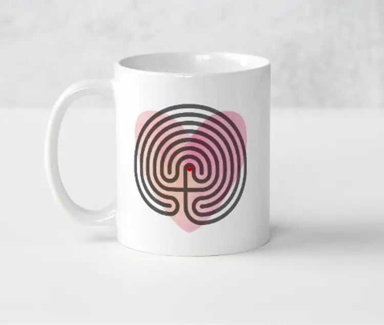 Heart Center Mug