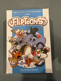 FlipToons - fun deck-builder!
Cards still in shrink