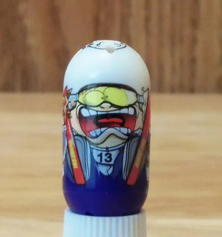 Mighty Beanz Ski Jump Bean 268 - Series 3 - 2010