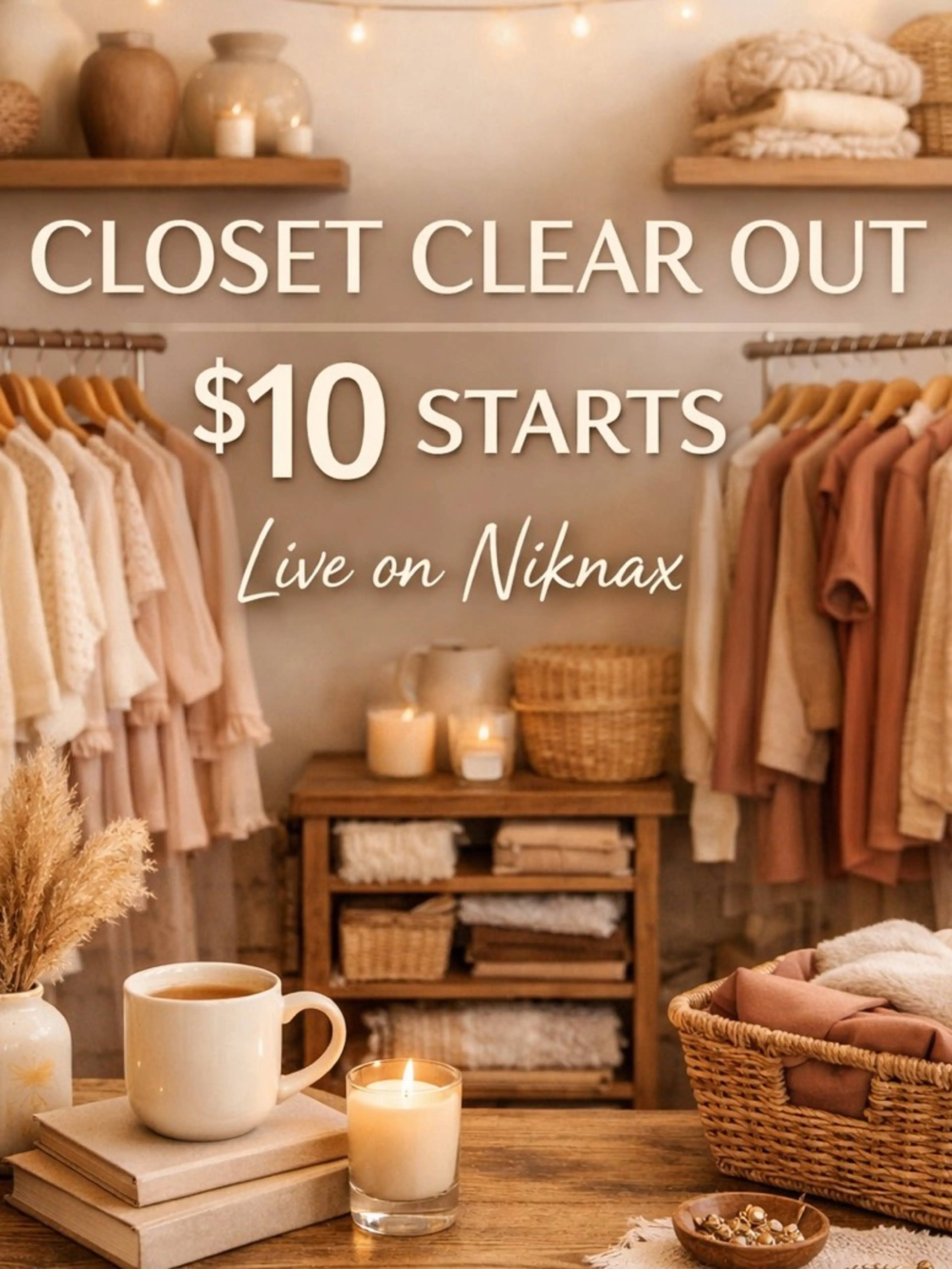 $10 Tuesday Clear Out! $10 Starts. Small-3X