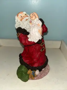 Vintage June McKenna Santa Figurine 1995 "Christmas Lullaby" #346/7500 Signed