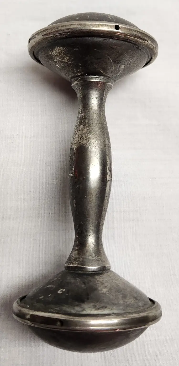 Vintage Silverplated Baby Rattle