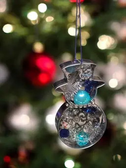 "Do You Want to Build A Snowman" Kitchen Sink Ornament