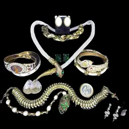 Vintage Costume Jewelry Feat. Coro, DJ Auld, ART & More Snake Curated Lot