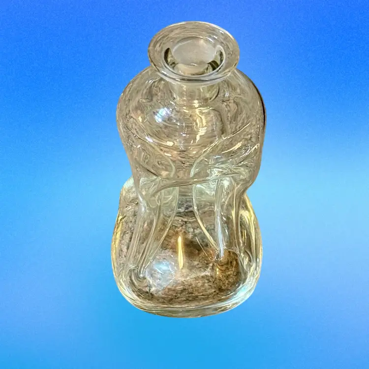 Vintage Holmegaard Clear Glass Kluk Kluk Decanter **No Stopper** (KK)