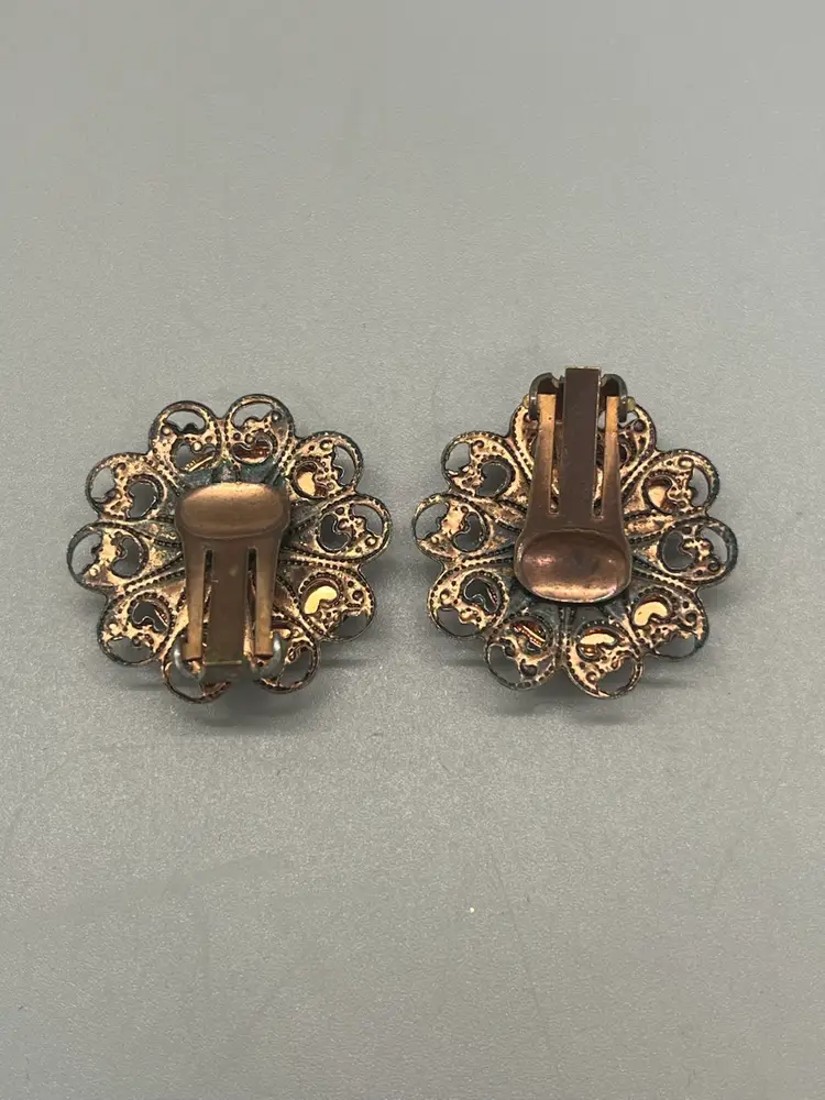1960’s Copper Confetti Clip-One