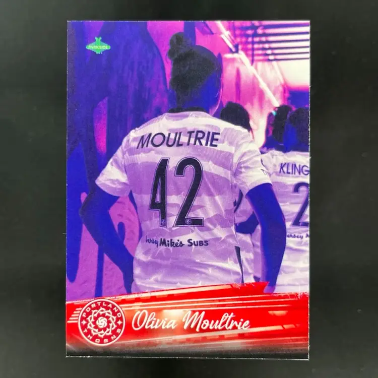 Olivia Moultrie 2021 Parkside NWSL SP Image Variation #SP300 Soccer Card