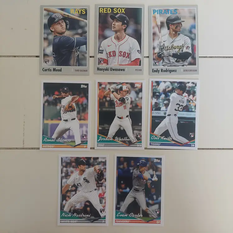 Lot of 16 2024 Topps Archives Rookies. (E)