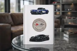 Corvette Collector Edition writers Book | Premium Coffee Table