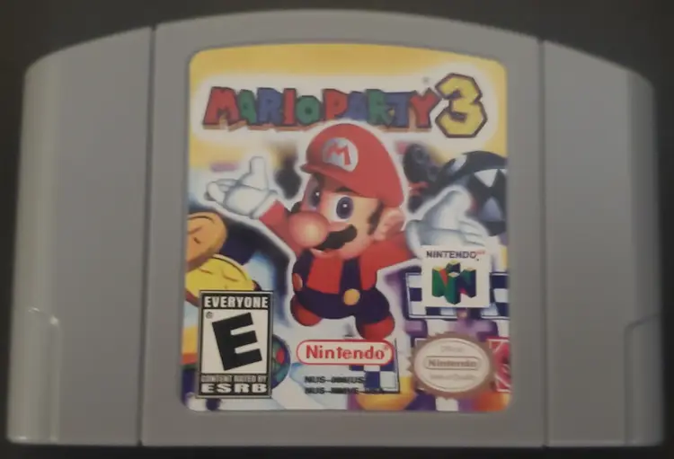 Mario Party 3 N64 Video Game Cartridge Nintendo 64