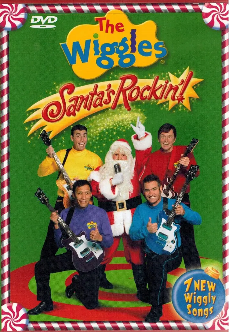 The Wiggles - Santa's Rockin'! Rated:   NR    Format: DVD - Disc Only - Mint!
