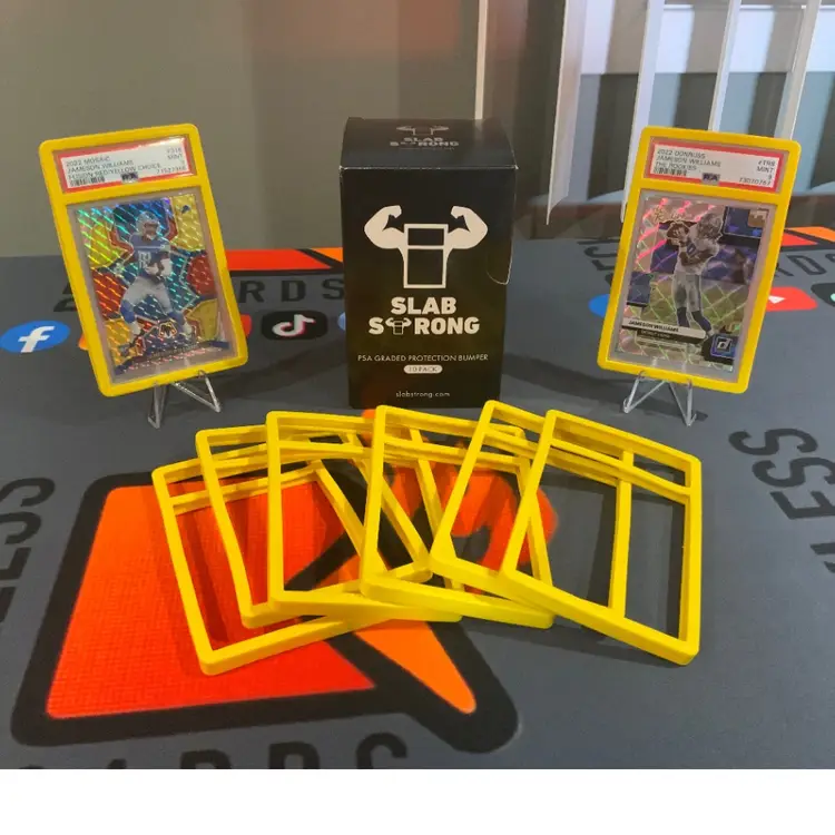 Slab Strong PSA Graded Protection Bumper 1 Piece YELLOW