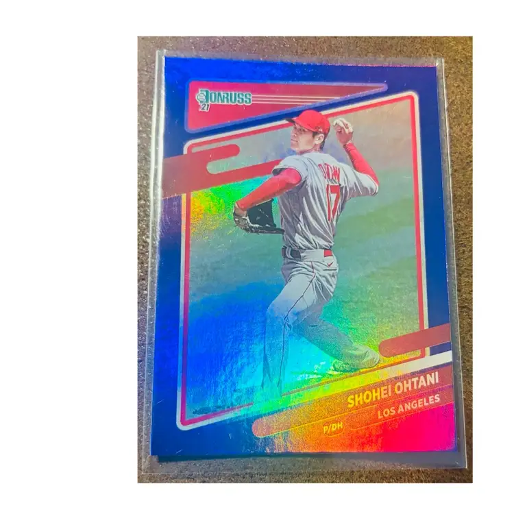 Shohei Ohtani Donruss Purple