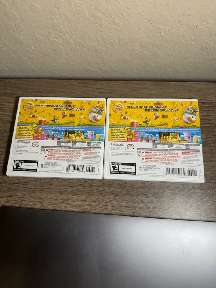 Super Mario Bros 2 Nintendo 3DS (2 Game Lot)