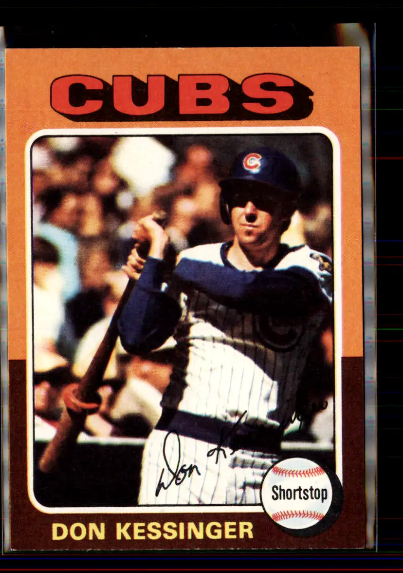Don Kessinger 1975 Topps #315 - Chicago Cubs - (pk4-214)