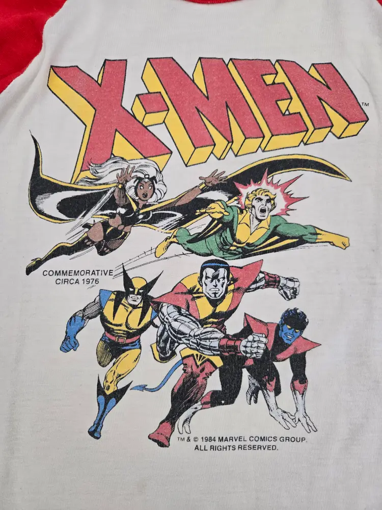 1984 Marvel Comics X-Men Tshirt