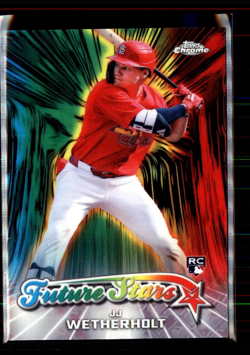 Jj Wetherholt 2026 Topps Chrome Logofractor Future Stars #FS-3 - St. Louis Cardinals - (150-370)