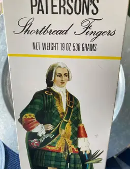 Patterson's Shortbread Fingers Tin