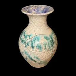 Vintage Phil Morgan Seagrove North Carolina Pottery Vase, 7”